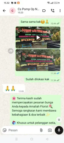 Testimonial Papan Bunga banda aceh