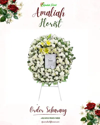 Krans Bunga Duka Cita banda aceh